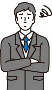 売上げが増えない男性